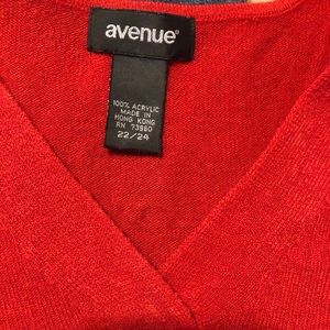 Red sweater
